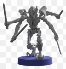 Star Wars Legion - Clone Wars Core Set Png,General Grievous Png