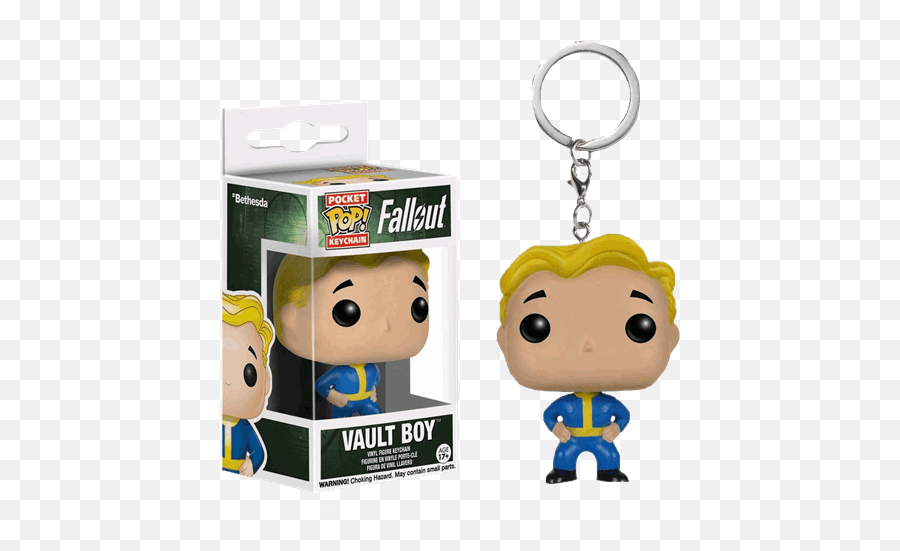 Fallout Vault Boy Pocket Pop Keychain Vinyl Figure - Funko Keychain Rapunzel Png,Vault Boy Transparent
