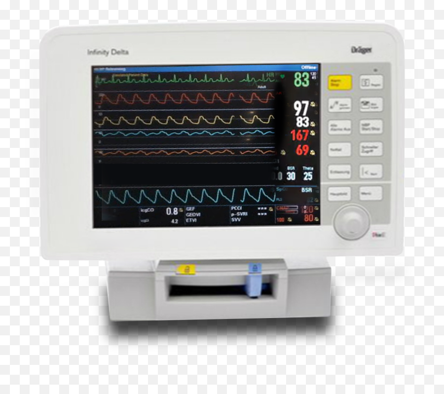 Drager Infinity Delta Patient Monitor - Horizontal Png,Fisher And Paykel Cpap Icon Manual