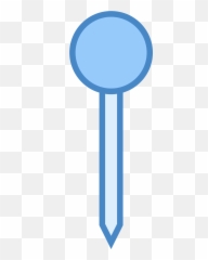 Download Map Pin Icon - Blue PNG Image with No Hd Vector