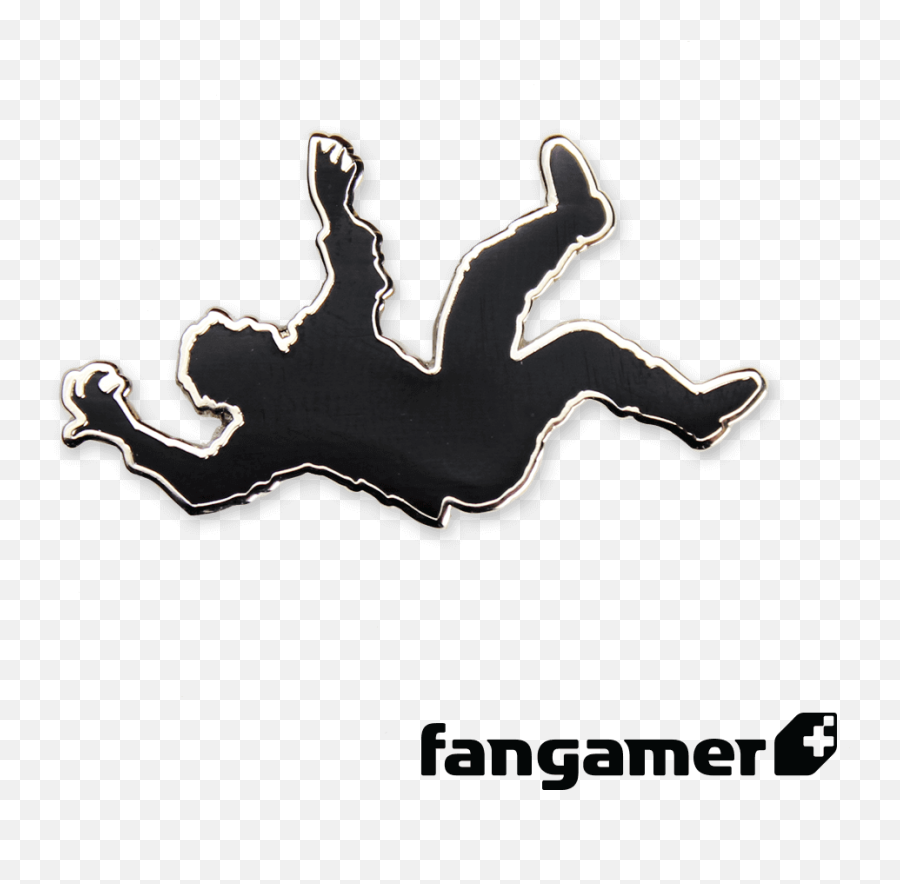 Myst Falling Guy Pin - Gif Silhouette Png,Myst Icon