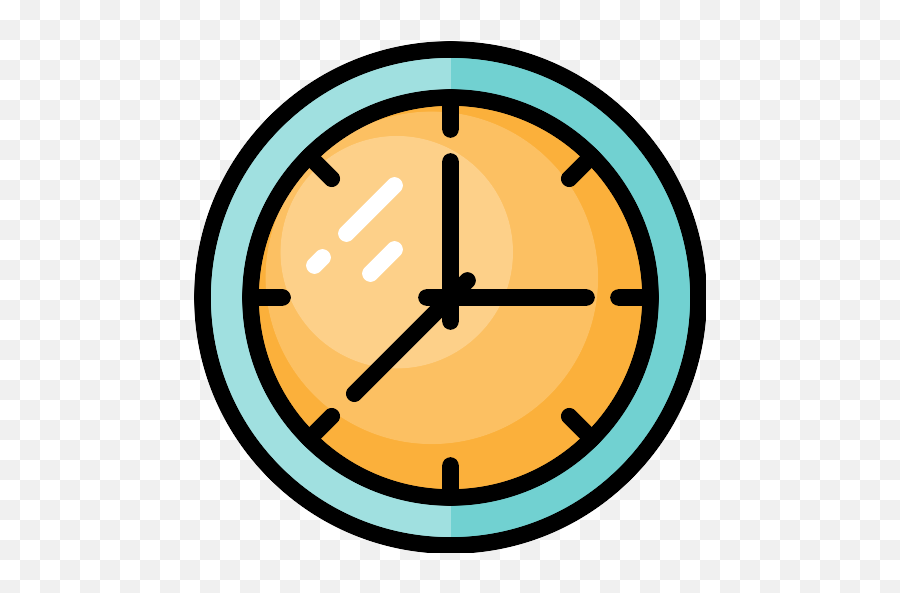 Clock Vector Svg Icon 20 - Png Repo Free Png Icons Icon Clock Png Vector,Flat Clock Icon