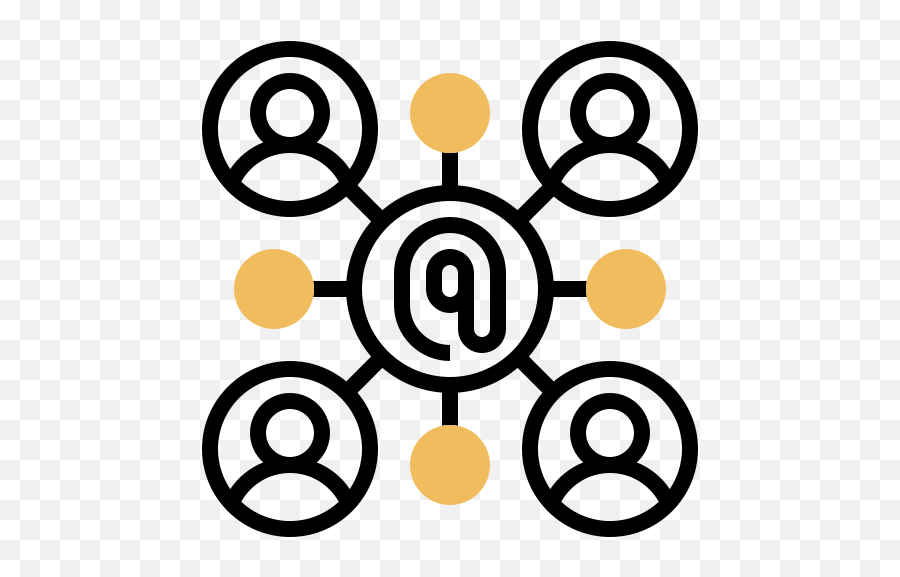 Email - Free Marketing Icons Detect Location Icon Png,Email In Circle Icon Vector