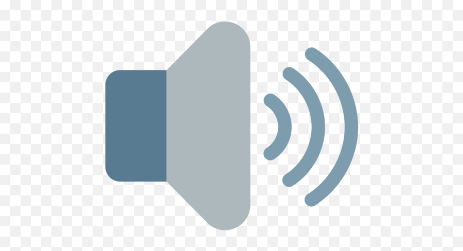 Speaker High Volume Emoji Loud Sound - Geluid Emoji Png,Speaker Icon On Iphone