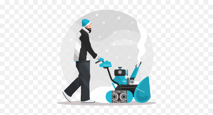 Uber For Snow Removal - Demand Plowing Service Dedicated Snow Removal App Illustratiuon Png,Snow Removal Service Icon
