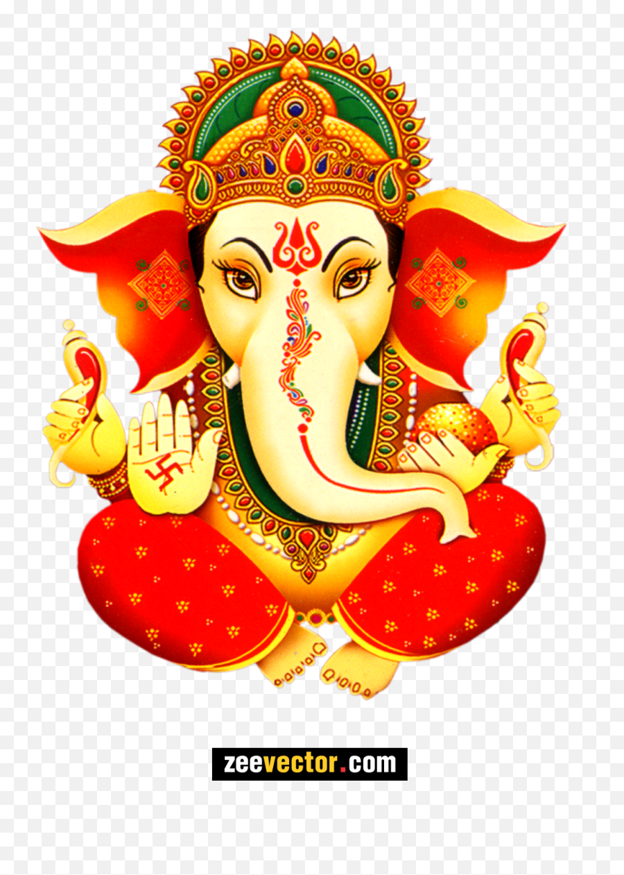 Ganesh Clipart Icon Png - Free Vector Design Cdr Ai Eps Wedding Clipart Png Ganesh,Icon Pngs