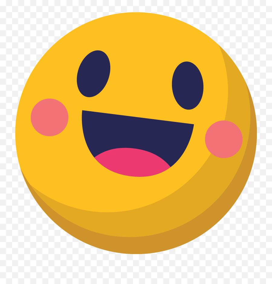 Laugh Face Emoji Pngroyale - Wide Grin,Smiley Icon For Facebook