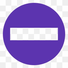 Fileeo Circle Deep - purple noentrysvg Wikimedia Commons Pink No Entry Sign png