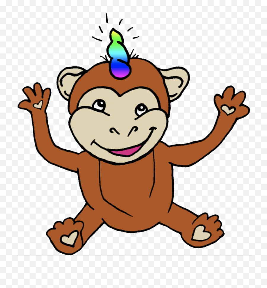Cute Cartoon Monkey Png Photo - Portable Network Graphics,Cute Monkey Png