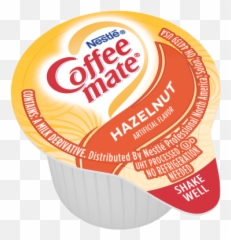 Coffee Mate Hazelnut Liquid Creamer Singles 375 Fl Oz - Mate Capsule png