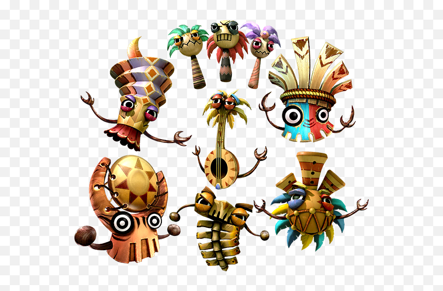 Tiki Tak Tribe Details - Donkey Kong Tiki Tak Tribe Png,Kammy Koopa Icon