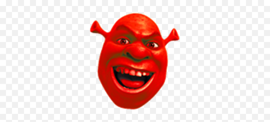 Red Shrek - Roblox Purple Shrek Png,Shrek Face Png