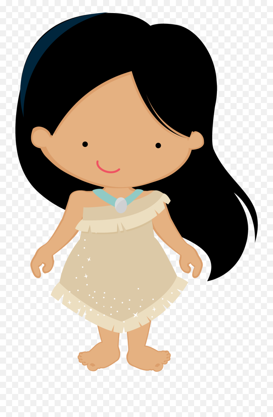 princess baby clipart