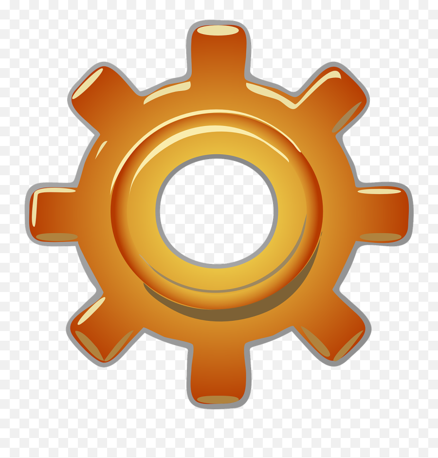 Gear Copper Industrial - Free Vector Graphic On Pixabay Png,Copper Icon