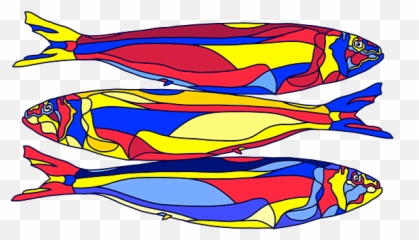 Three Sardines Puzzle For Sale By Robert Yaeger Png