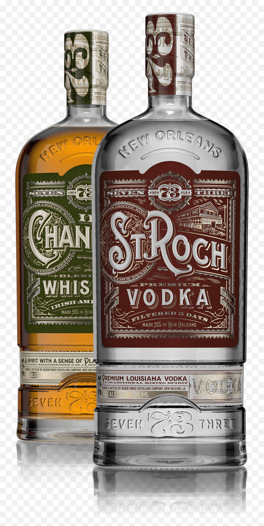 Spirits With A Sense Of Place Seven Three Distilling Co - New Orleans Distillery Png,Whiskey Png