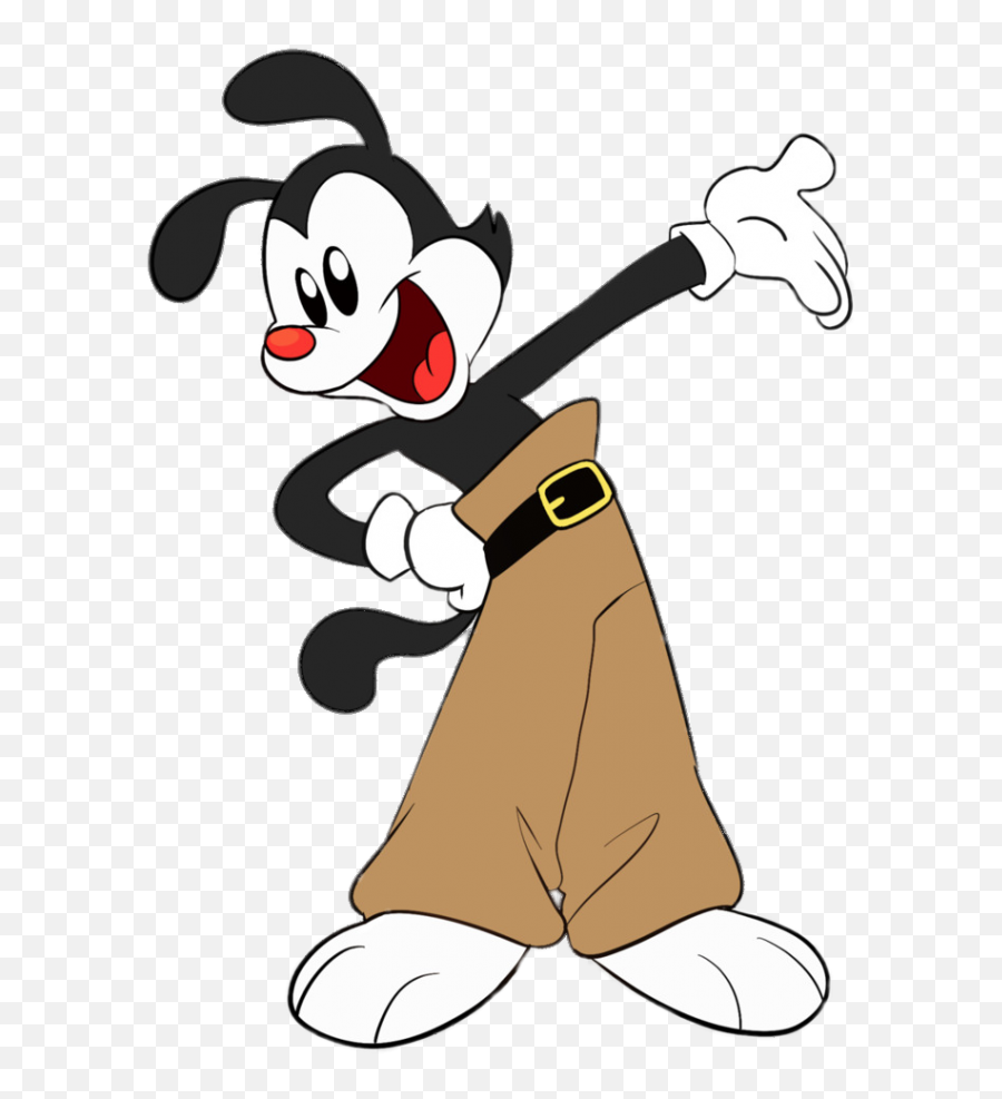 Animaniacs Character Yakko Arm Up Png Image Cartoon