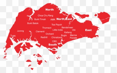 Map Clipart Singapore - Schools In Singapore Map Singapore Map Vector Png,India Map Png