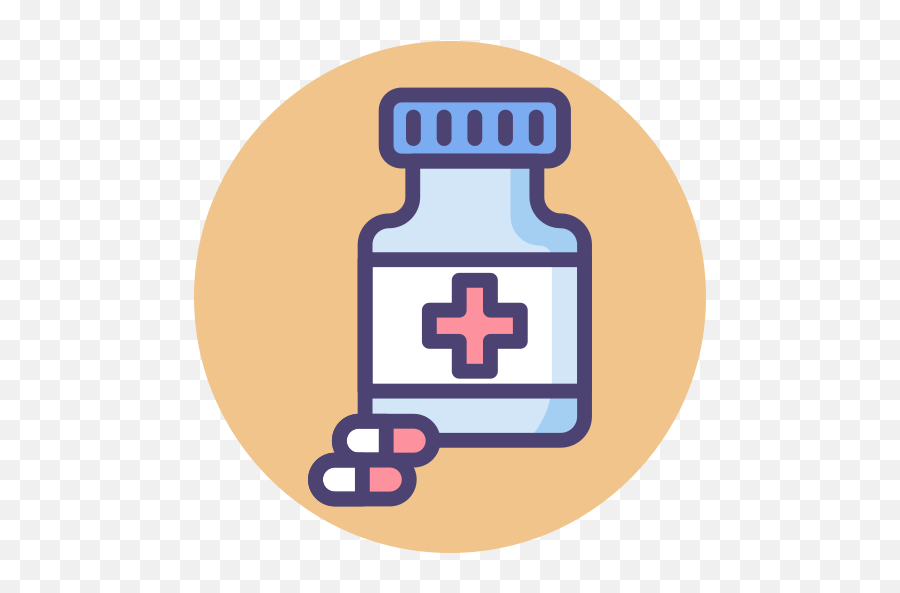 Pills Bottle - Free Healthcare And Medical Icons Bottle And Pills Icon Png,Pill Bottle Transparent Background