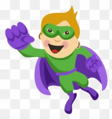 Download Hd Superhero Silhouette Png - Superhéros Clipart
