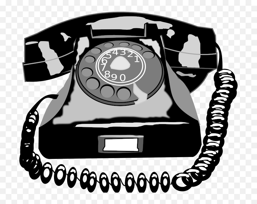 Download Free Png Telefone Vintage - Black Telephone Png Vintage,Telefone Png