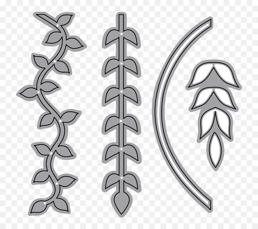 Jungle Leaves - Stencil Png,Jungle Leaves Png