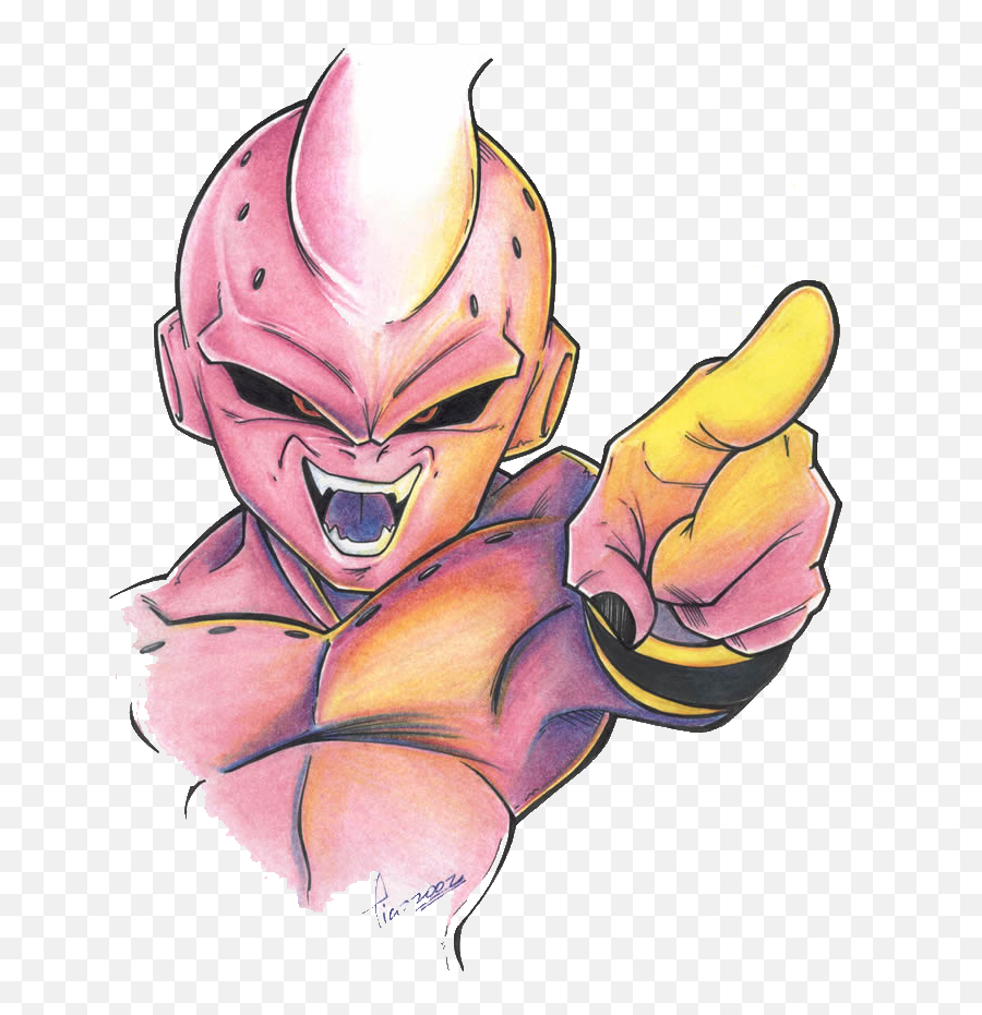 Dragon Ball Z - Draw Dragon Ball Z Buu Png,Kid Buu Png