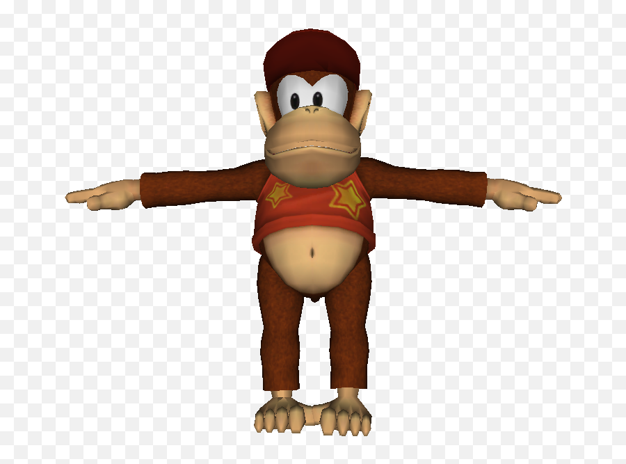 Download Zip Archive - Mario Power Tennis Diddy Cartoon Png,Diddy Kong Png