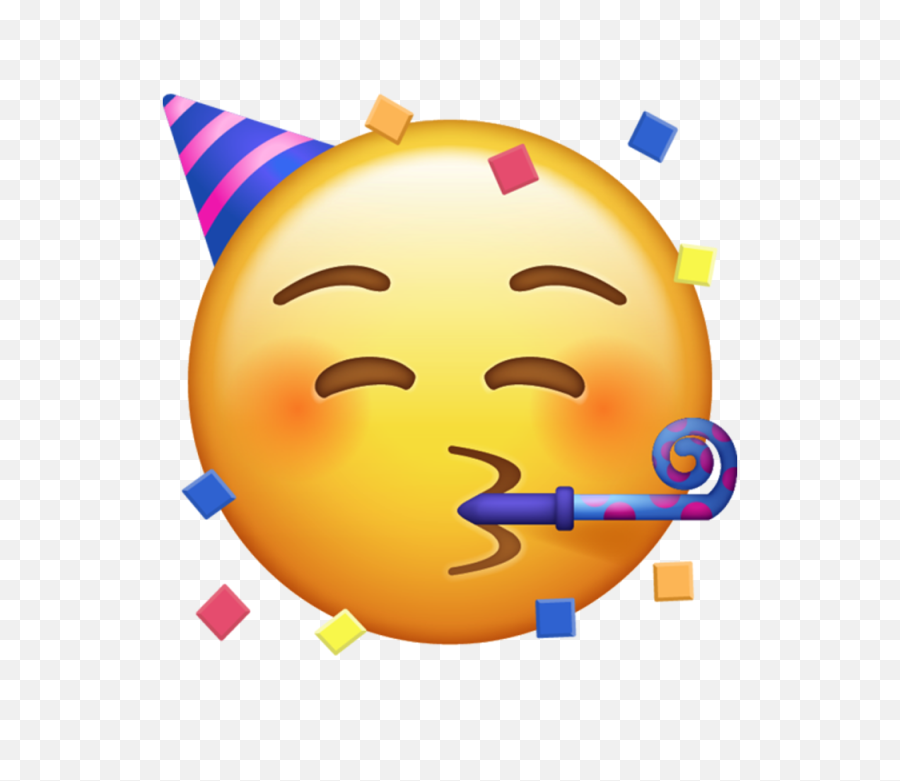 Party Face Emoji - Party Face Emoji Png,Emoji Faces Png - free ...