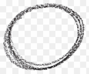 6 Crayon Circle Scribble - Png