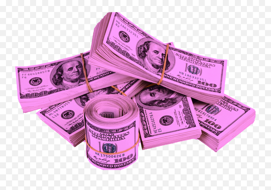 Bands Money Stacks Dollarsign Bills Hundreds Aye - Transparent Money No Background Png,Money Stacks Png