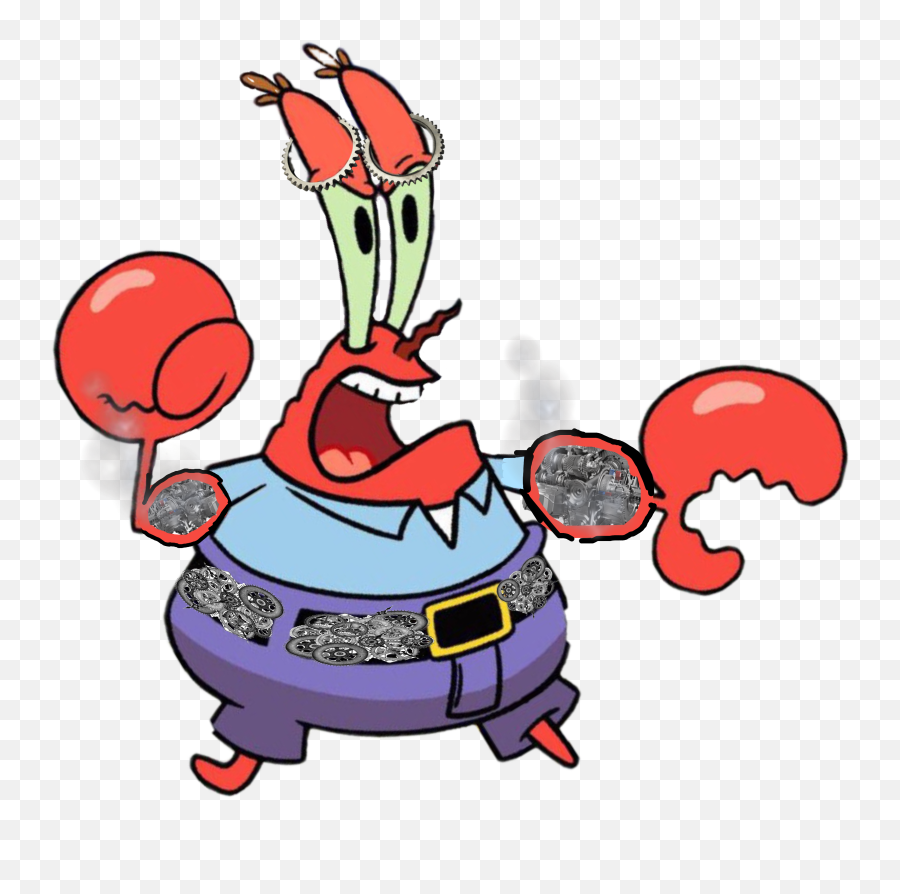 Eugene Aka Mrkrabs With A Engine Quirk From Https - Mr Krabs With Money Png,Mr Krabs Png