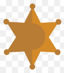 Sheriff Badge Icon - Transparent PNG u0026 SVG vector file Logo Vector