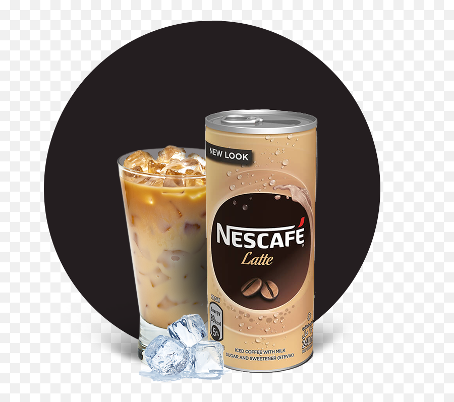 Download Nescafé Ready To Drink Latte Chilled Coffee - Nescafe Ready To Drink Png,Iced Coffee Png