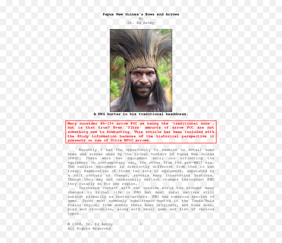 Pdf Papua New Guineau0027s Bows And Arrows By Dr Ed Ashby - Turban Png,Bows Png