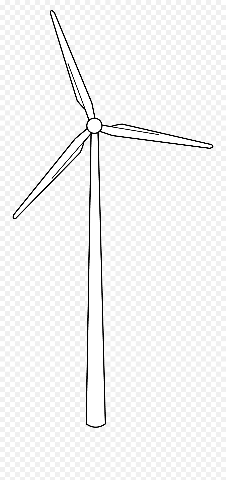 Wind Energy Png Picture - Simple Wind Turbine Drawing,Wind Turbine Png