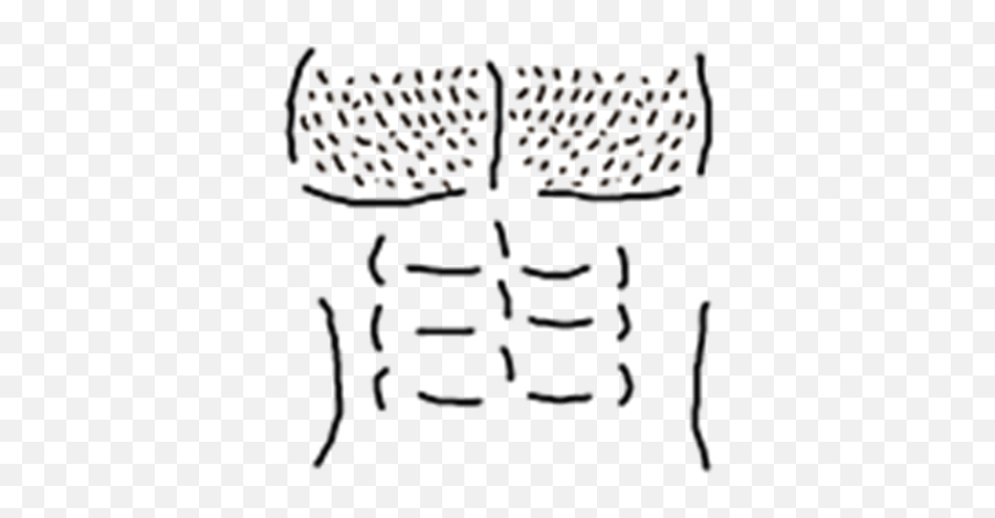 Chest Hair Png - T Shirt Roblox Musculos,png download, transparent png  image