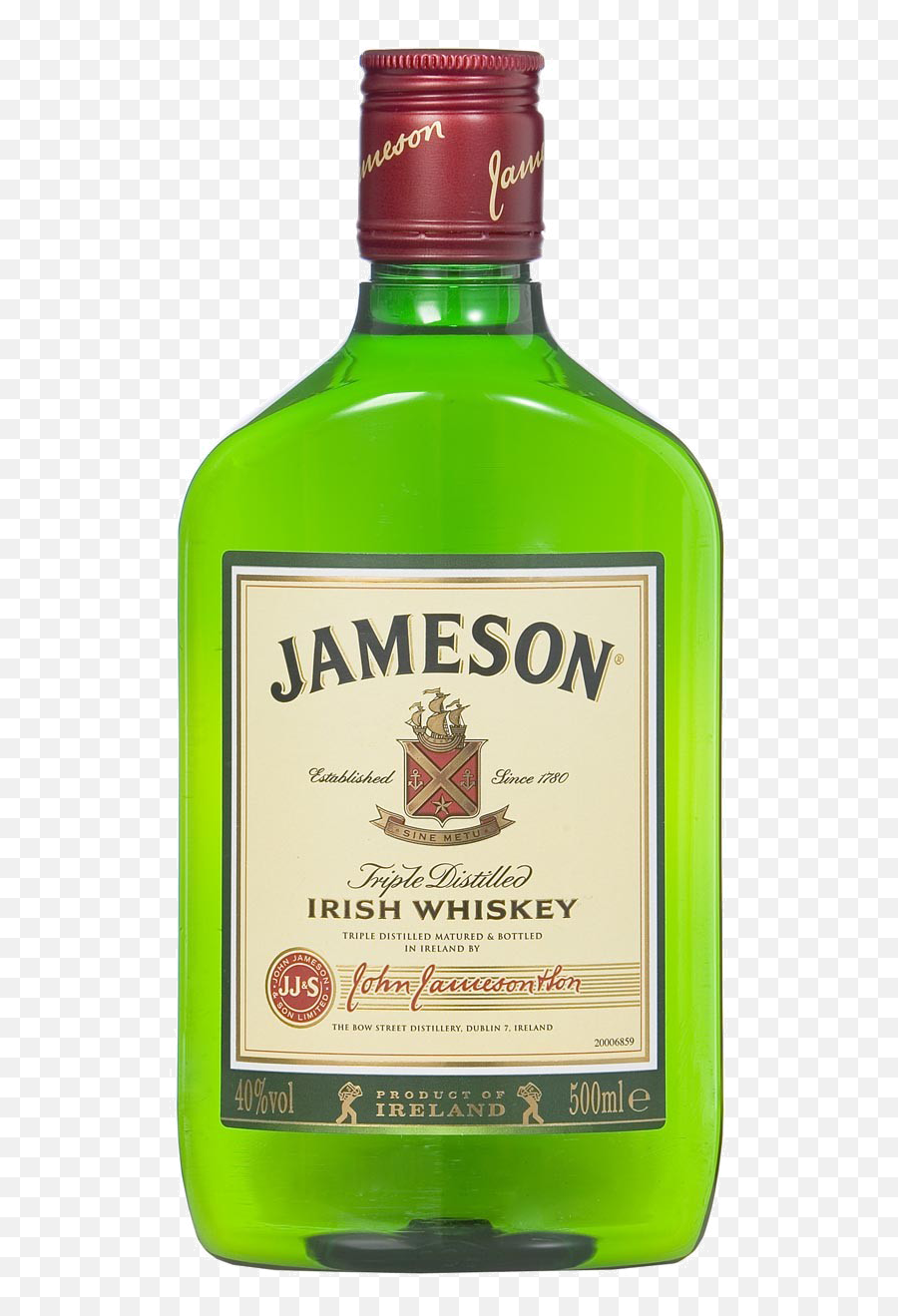 Download Hd Jameson Irish Whiskey - Jameson Irish Whiskey Label Png,Jameson Png