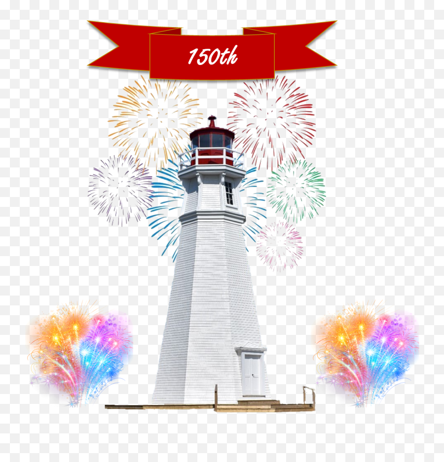 Download Check - Fireworks On White Background Png,Lighthouse Transparent Background