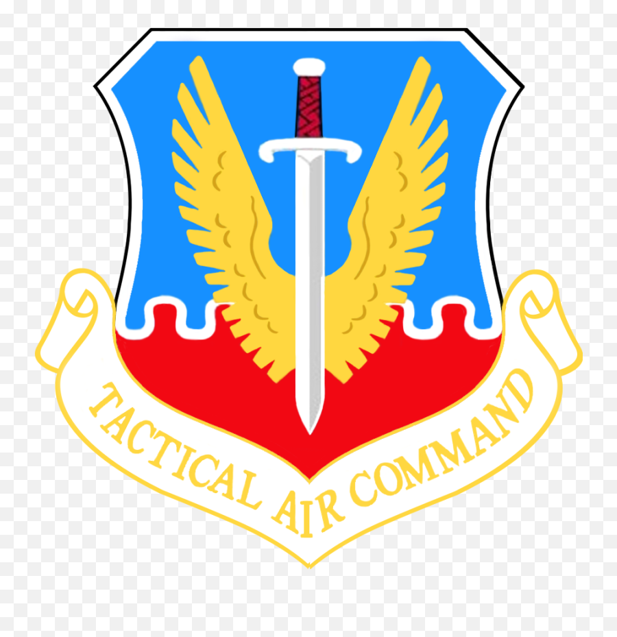 Download Tactical Air Command Historic - Tactical Air Command Logo Png,Air Force Logo Vector