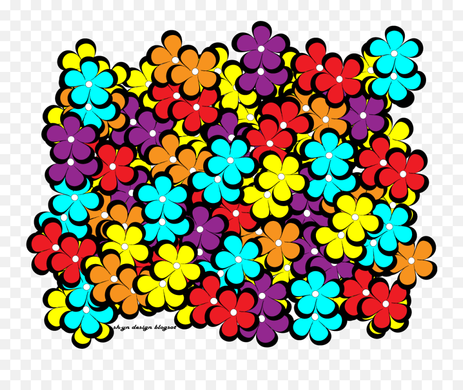 Download Gambar Bunga Picture Colorful Png Transparent - Bunga Colorfull,Bunga Png