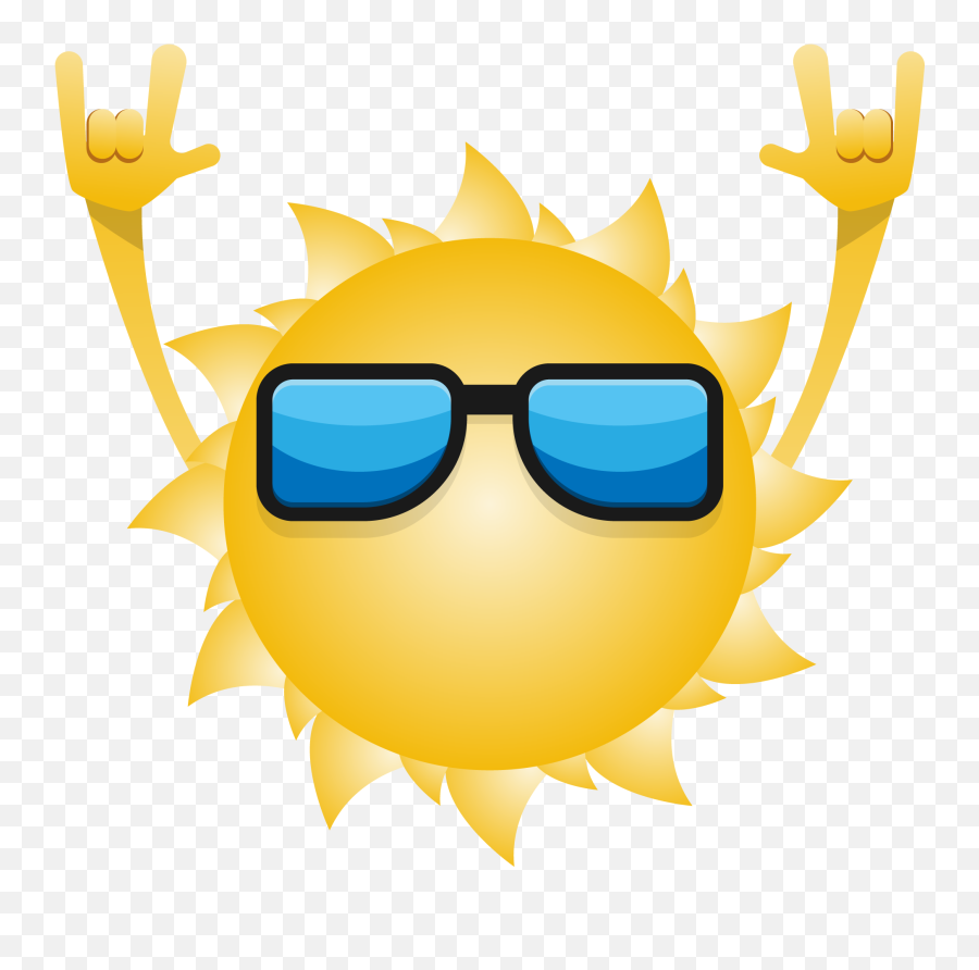 Download Wearing Sunglasses Sun Father Cartoon Vector - Cartoon Sun With  Sunglasses Png,Sunshine Transparent Background - free transparent png  images 