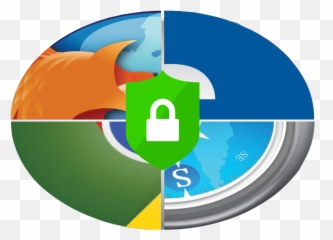 Edge Firefox And Chrome Browser - Security Logo png