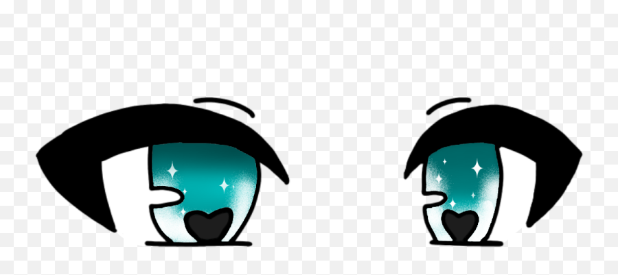 freetoedit #gacha #gachalife #eyes #sad #cry - Draw Gacha Life Eyes, HD Png  Download - vhv