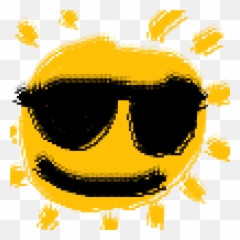 Pixilart - Sun emoji by candycorncat Happy png