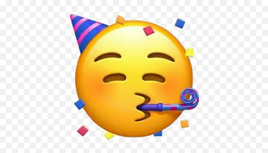 Birthday Emoji Png - Party Stickers Birthday Happy Iphone Birthday Emoji,Birthday Hat Clipart Transparent Background