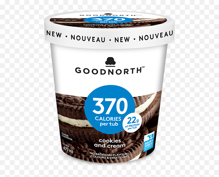 Goodnorth Cookies And Cream - Good North Ice Cream Png,Cookies And Cream Png