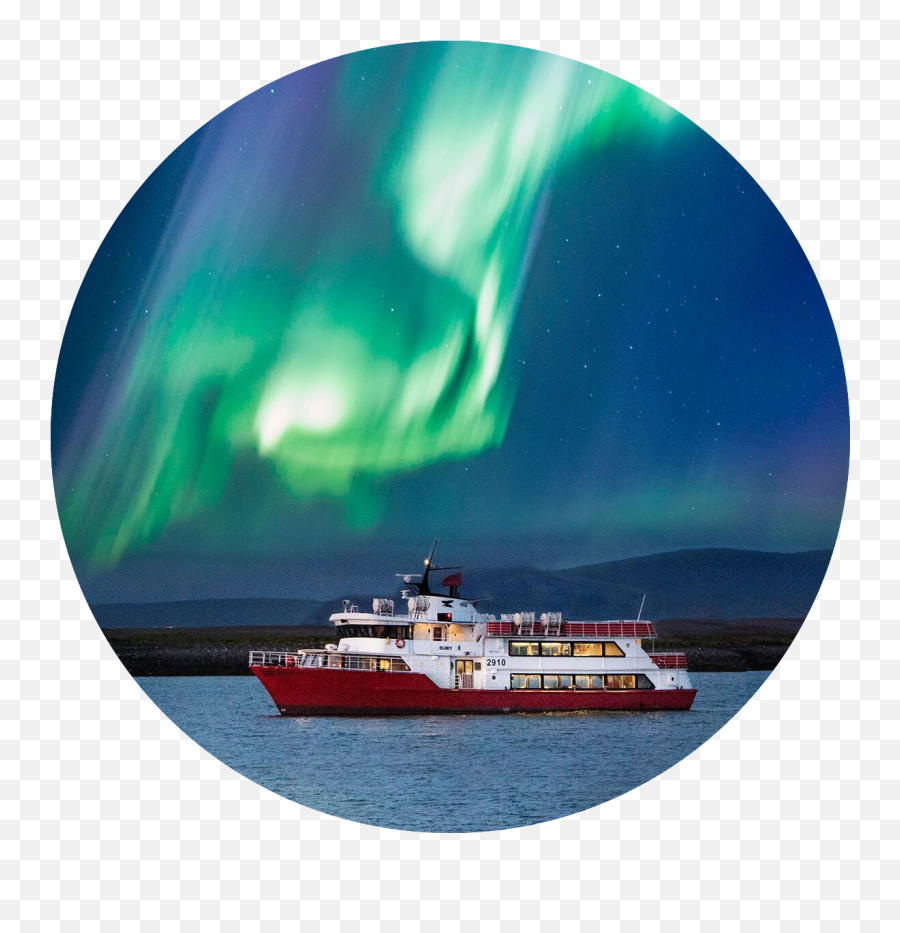 Northern Lights Tours From Reykjavik Aurora Borealis Day - Northern Lights Boat Trips Reykjavik Png,Aurora Borealis Png