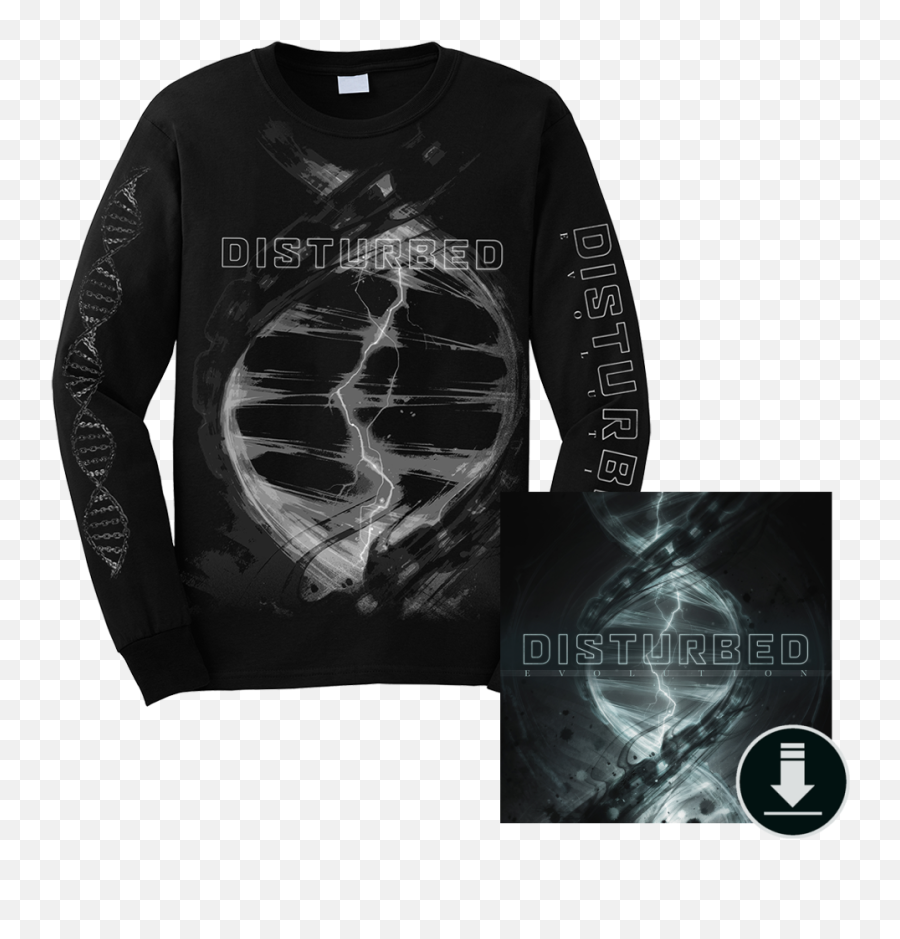 Disturbed Evolution Deluxe Edition Png - Long Sleeve,Opeth Logo