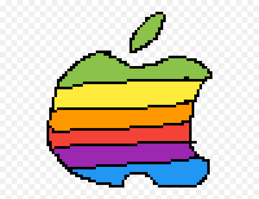 Pixilart - Vertical Png,Apple Logo Pixel Art